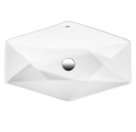 Умывальник RUNO  мебельный Poligono 64*40" (многоугол.) (00-00001446), артикул 00-00001446