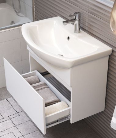 Тумба под раковину подвесная VIGO Wing tp.WIN.BAL.60.1Y белый, 60 см, артикул tp.WIN.BAL.60.1Y белый