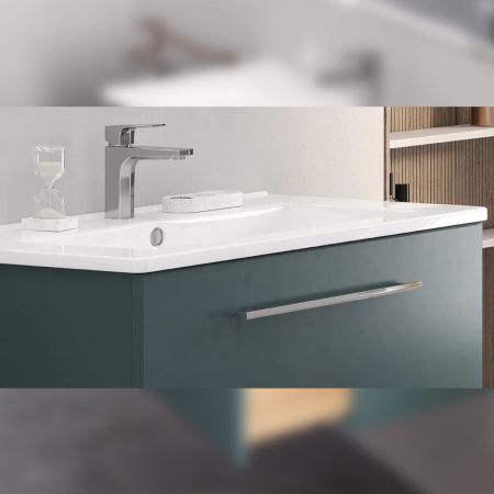 Тумба под раковину подвесная Velvex Posse tp.POS.OSK.105.1Y верде, 105 см, артикул tp.POS.OSK.105.1Y верде