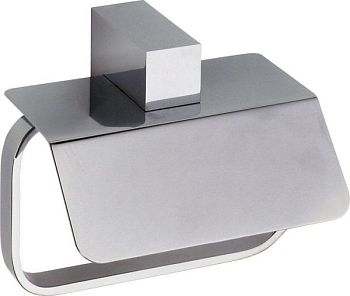 Sanibano Elegance, бумагодержатель с крышкой, цвет черный матовый