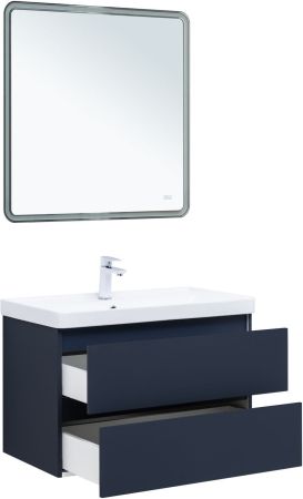 Тумба под раковину Aquanet Вега 2.0 80 маренго, артикул 00337949