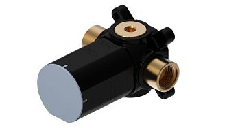 Oioli, внутренняя часть с боксом встраиваемого в стену гигиенического душа со смесителем на холодную/горячую воду