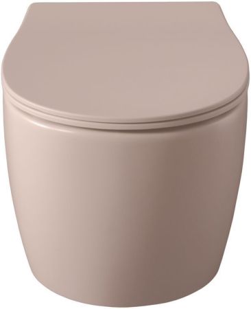 Чаша подвесного унитаза Allen Brau Fantasy 4.11004.SM розовый, артикул 4.11004.SM