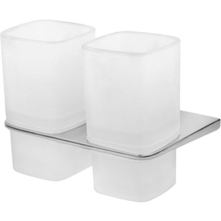 Стакан для зубных щеток AM.PM Inspire A50343464 хром/матовое стекло, артикул A50343464