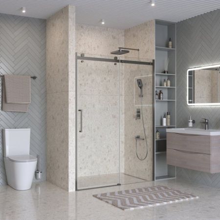 MARINO-2-BF-1-120-C-CR Душевая дверь, артикул MARINO-2-BF-1-120-C-CR