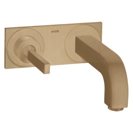 AX Citterio Смеситель для раковины , цвет шлифованная бронза, артикул 39115140