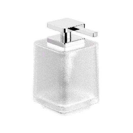 Дозатор для жидкого мыла Langberger Melvin 32021A-01-00 Матовый хром, артикул 32021A-01-00