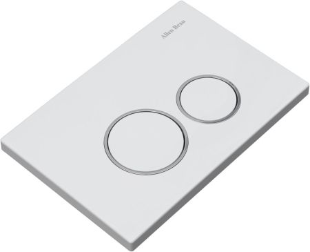 Клавиша смыва Allen Brau Priority 9.20001.20 белый глянец, артикул 9.20001.20