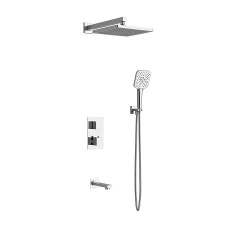 Душевой комплект Next VSFW-1N3TCH термостатический встраиваемый, трехрежимный, хром, артикул VSFW-1N3TCH
