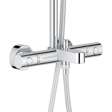 Душевая система GROHE EUPHORIA 27475001 (хром, металл/пластик, 175-см, круглая), шт, артикул 27475001
