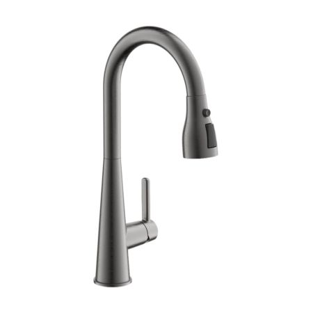 Смеситель для кухни с выдвижным изливом BELZ B74816-3, оружейная сталь, артикул B74816-3