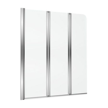 Шторка для ванны EXCELLENT Fliper 120 см (хром) левая, артикул KAAX.1309.1200.LE