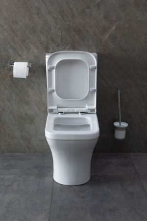 Чаша напольного унитаза Allen Brau Infinity 4.21012.20 белый глянец, артикул 4.21012.20