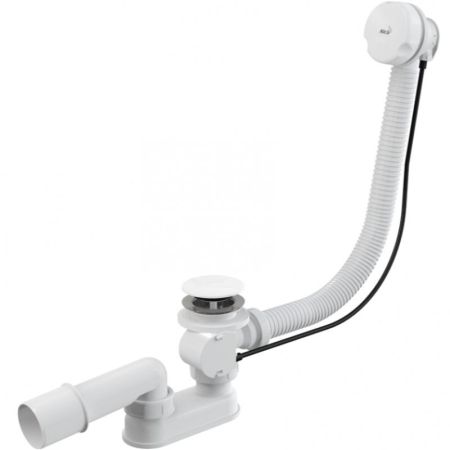 Слив-перелив Alcaplast A51BM полуавтомат Белый, артикул A51BM