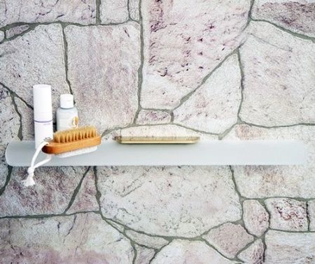 Стеклянная полка WasserKRAFT Aisch K-5924 Золото матовое, артикул K-5924