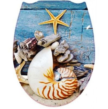 Сиденье для унитаза Fora FOR-LID17 Морской Сиденье для унитаза Fora FOR-LID17 Морской