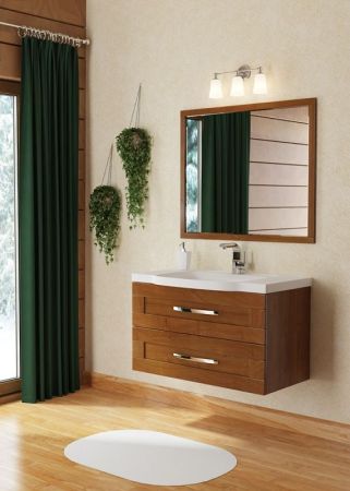 Зеркало SanVit Кантри 85 zcountry085 Акация светлая