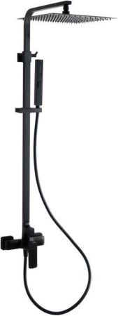 Душевая стойка Allen Brau Infinity 5.21012-31 черный матовый, артикул 5.21012-31