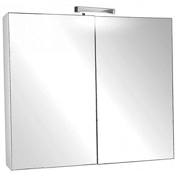 Зеркальный шкаф JACOB DELAFON PRESQU`ILE 80 EB928-J5 (подсветка, светильник, доводчики, белый) ССП, шт