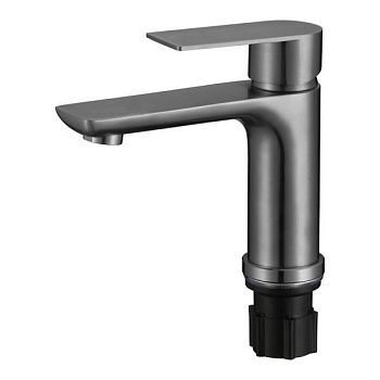 Смеситель для раковины Fmark FS8801Q, графит