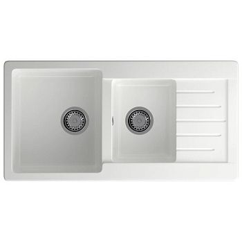Кухонная мойка GranFest PRACTIK 980KL, иней