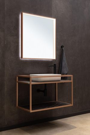 Консоль под раковину Allen Brau Liberty 90 1.33003.60 медь браш, артикул 1.33003.60