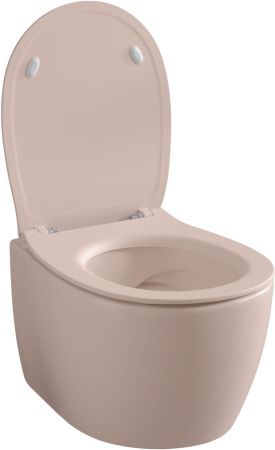 Чаша подвесного унитаза Allen Brau Fantasy 4.11004.SM розовый, артикул 4.11004.SM