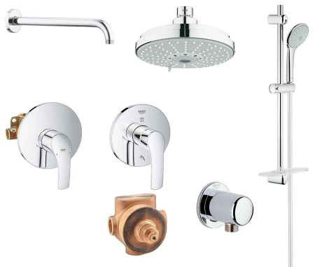 Готовый комплект для душа GROHE Eurosmart New (NSB0022), артикул NSB0022