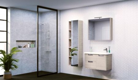 Шкаф пенал Roca Etna 45 857303445 подвесной Дуб верона, артикул 857303445