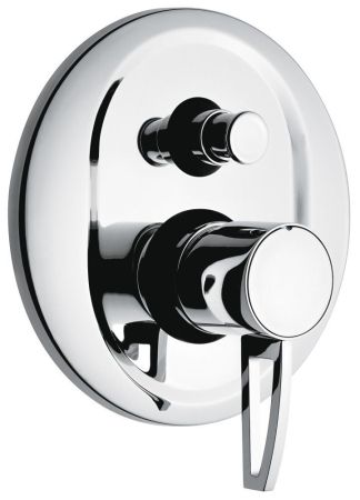 Внутристенный смеситель Minu на 2 выхода, цвет хром, артикул 83019LACR