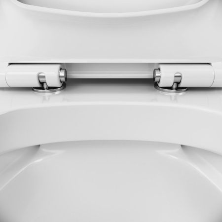 C908601SC Gem унитазкомпакт без ободка с сиденьем микролифт, артикул C908601SC