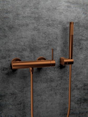 Смеситель для душа Knotlor SS-22/RB, бронза, артикул SS-22/RB