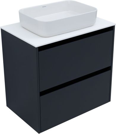 Тумба под раковину Allen Brau Activity 70 1.34003.AM антрацит матовый/черный браш, артикул 1.34003.AM