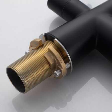 Смеситель для кухни с подключением фильтра Shevanik S428H, черный, артикул S428H