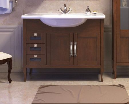 Тумба с раковиной Мираж 100 Opadiris Светлый орех Тумба с раковиной Мираж 100 Opadiris Светлый орех