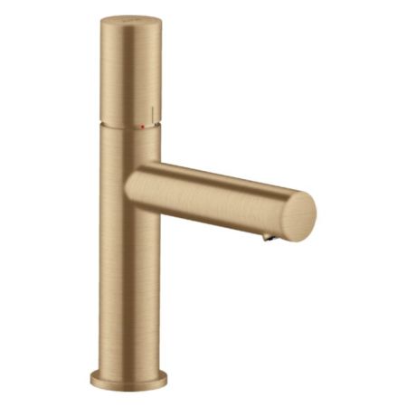 AX Uno Смеситель для раковины 110, Zero, цвет шлифованная бронза, артикул 45002140