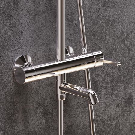 936740000 Scandinavian Pure душевая система с ванно душевым смесителем, хром