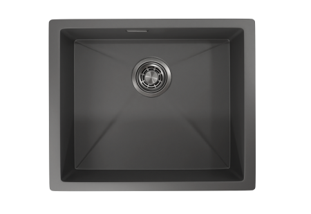 Кухонная мойка GRANULA (5445U, ГРАФИТ МАТОВЫЙ), артикул 5445U, ГРАФИТ МАТОВЫЙ