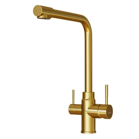 Смеситель для кухни 35k MIXLINE MLSS-0320G подкл.к фильтру, ЗОЛОТО (553821), артикул 553821