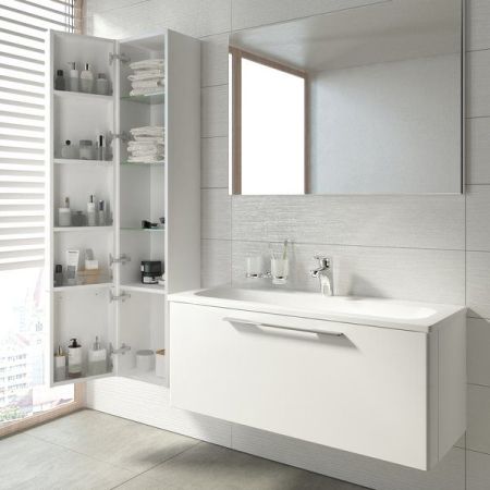 Шкаф пенал Ravak SB Ring 300 R Белый