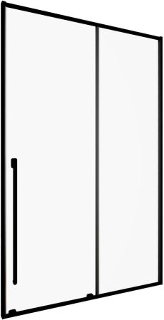 Душевая дверь Allen Brau Fantasy 130 3.11007.31 черный матовый, артикул 3.11007.31