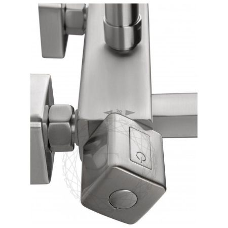 Душевая система с термостатом FILARETE FL2050NK, никель