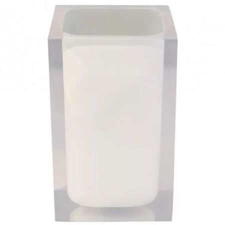 Стакан для зубных щеток Ridder Colours 22280101 Белый