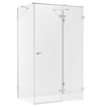 Душевое ограждение NEW TRENDY EVENTA R 100x80x200 EXK-0183 (хром)