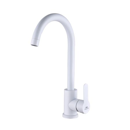 Смеситель для кухни FASHUN A54001-8, белый