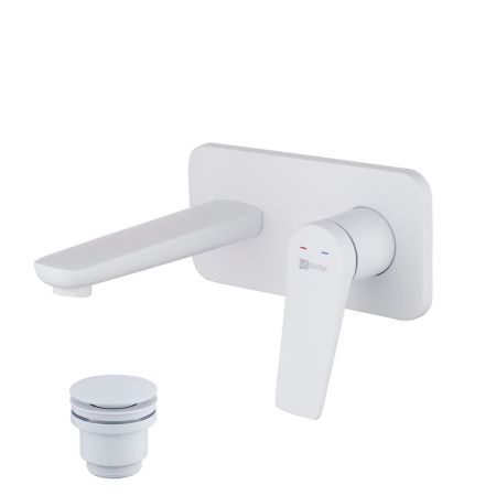 Смеситель Lemark Bronx для раковины встраиваемый (LM3726MW), артикул LM3726MW