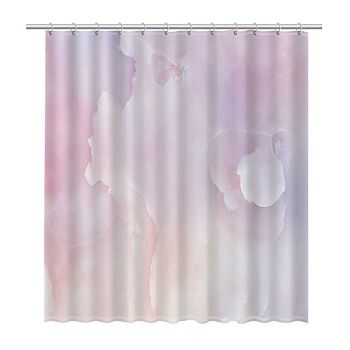 Штора для ванной комнаты FIXSEN DESIGN FX-2517, розовый