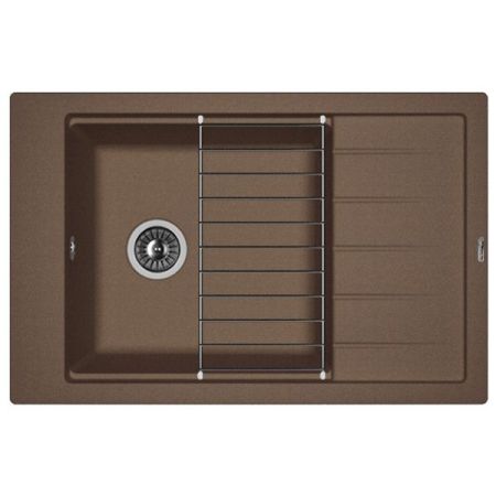 Кухонная мойка Florentina Липси-780Р 20.275.D0780 Антрацит, артикул 20.275.D0780.302