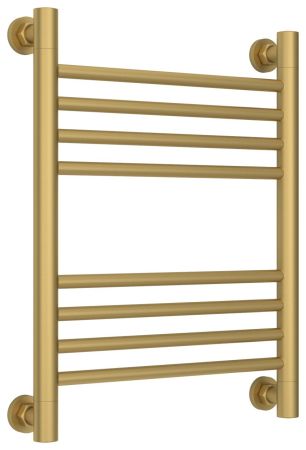 Полотенцесушитель водяной "Богема+" прямая 500х400 (Матовое ЗОЛОТО), артикул 032-0220-5040