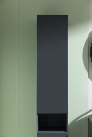 Шкаф-пенал Allen Brau Infinity 35 1.21010.AM L антрацит матовый, артикул 1.21010.AM
